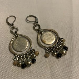 Silver BOHO earrings